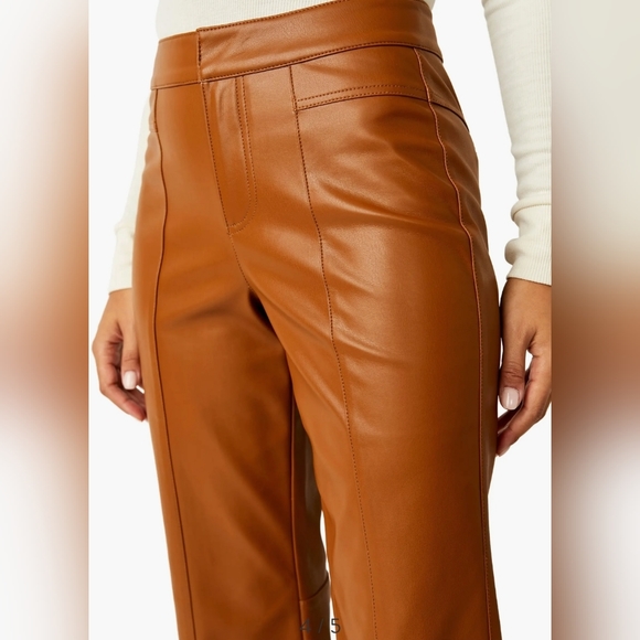 NWOT Free People Faux Leather Pants - Picture 4 of 5